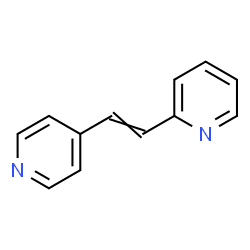 ChemSpider 2D Image | 2-[2-(4-Pyridinyl)vinyl]pyridine | C12H10N2