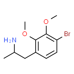ChemSpider 2D Image | 1-(4-Bromo-2,3-dimethoxyphenyl)-2-propanamine | C11H16BrNO2