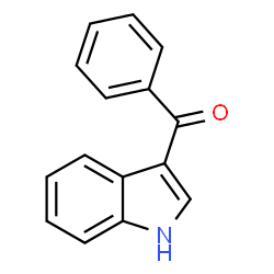 ChemSpider 2D Image | 3-BENZOYLINDOLE | C15H11NO