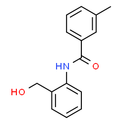 ChemSpider 2D Image | N-[2-(Hydroxymethyl)phenyl]-3-methylbenzamide | C15H15NO2