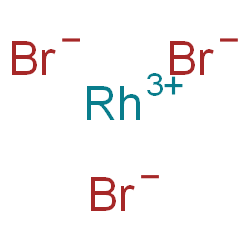 ChemSpider 2D Image | Rhodium(3+) tribromide | Br3Rh