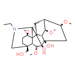 ChemSpider 2D Image | lycoctonine | C25H41NO7