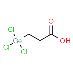ChemSpider 2D Image | CARBOXYETHYLTRICHLOROGERMANE | C3H5Cl3GeO2