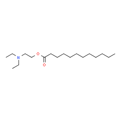 ChemSpider 2D Image | 2-(Diethylamino)ethyl laurate | C18H37NO2
