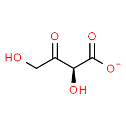 ChemSpider 2D Image | (2S)-2,4-Dihydroxy-3-oxobutanoate | C4H5O5