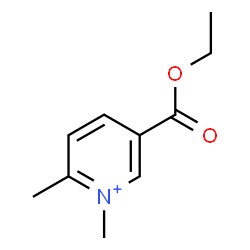 ChemSpider 2D Image | 5-(Ethoxycarbonyl)-1,2-dimethylpyridinium | C10H14NO2