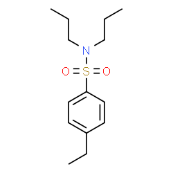 ChemSpider 2D Image | 4-Ethyl-N,N-dipropylbenzenesulfonamide | C14H23NO2S