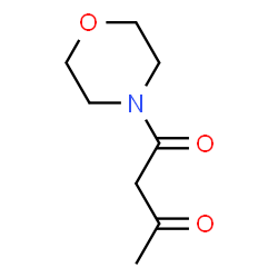 ChemSpider 2D Image | Acetoacetylmorpholine | C8H13NO3