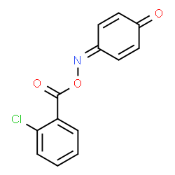 ChemSpider 2D Image | 4-{[(2-Chlorobenzoyl)oxy]imino}-2,5-cyclohexadien-1-one | C13H8ClNO3
