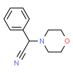 ChemSpider 2D Image | 2-morpholino-2-phenylacetonitrile | C12H14N2O