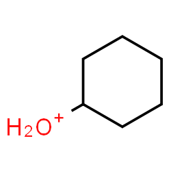 ChemSpider 2D Image | Cyclohexyloxonium | C6H13O