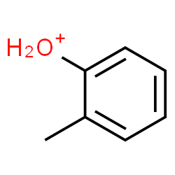 ChemSpider 2D Image | (2-Methylphenyl)oxonium | C7H9O