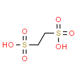 ChemSpider 2D Image | Ethanedisulfonic acid | C2H6O6S2