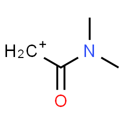 ChemSpider 2D Image | (Dimethylcarbamoyl)methylium | C4H8NO