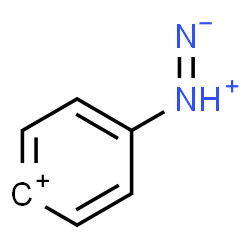 ChemSpider 2D Image | Phen-4-yliumyldiazen-2-ium-1-ide | C6H5N2