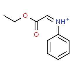 ChemSpider 2D Image | (1Z)-2-Ethoxy-2-oxo-N-phenylethaniminium | C10H12NO2