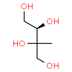 ChemSpider 2D Image | (3R)-2-Methyl-1,2,3,4-butanetetrol | C5H12O4