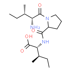 ChemSpider 2D Image | D-Alloisoleucylprolyl-D-isoleucine | C17H31N3O4