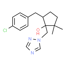 ChemSpider 2D Image | metconazole | C17H22ClN3O