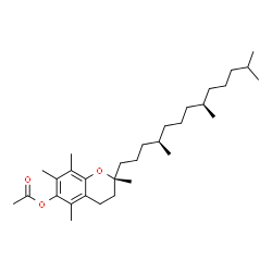 ChemSpider 2D Image | Tocopheryl acetate | C31H52O3