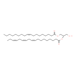 ChemSpider 2D Image | 1-oleoyl-2-(alpha-linolenoyl)-sn-glycerol | C39H68O5