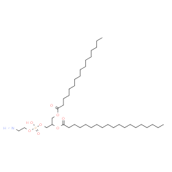 ChemSpider 2D Image | 25-Amino-22-hydroxy-22-oxido-16-oxo-17,21,23-trioxa-22lambda~5~-phosphapentacosan-19-yl nonadecanoate | C40H80NO8P