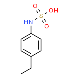 ChemSpider 2D Image | (4-Ethylphenyl)sulfamic acid | C8H11NO3S