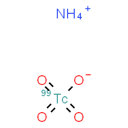 ChemSpider 2D Image | Ammonium pertechnetate | H4NO499Tc