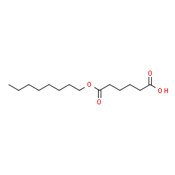 ChemSpider 2D Image | 1-Octyl hexanedioate | C14H26O4