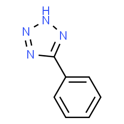 ChemSpider 2D Image | 5-Phenyltetrazole | C7H6N4