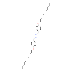 ChemSpider 2D Image | (1E,2E)-Bis[4-(decyloxy)benzylidene]hydrazine | C34H52N2O2