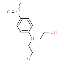 ChemSpider 2D Image | 2,2'-[(4-Nitrophenyl)imino]diethanol | C10H14N2O4