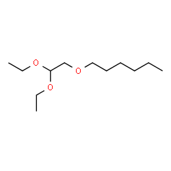 ChemSpider 2D Image | 1-(2,2-Diethoxyethoxy)hexane | C12H26O3