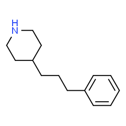 ChemSpider 2D Image | 4-(3-Phenylpropyl)piperidine | C14H21N