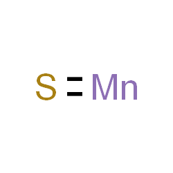 ChemSpider 2D Image | Thioxomanganese | MnS