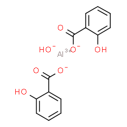 ChemSpider 2D Image | Hydroxyaluminum disalicylate | C14H11AlO7