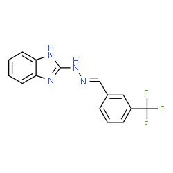 ChemSpider 2D Image | TCMDC-124106 | C15H11F3N4