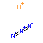 InChI=1/Li.N3/c;1-3-2/q+1;-1