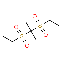 ChemSpider 2D Image | Sulfonmethane | C7H16O4S2