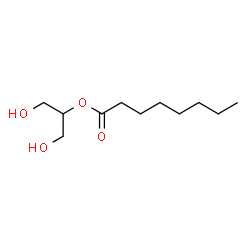 ChemSpider 2D Image | GLYCERYL 2-CAPRYLATE | C11H22O4