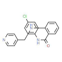 ChemSpider 2D Image | VEGFR Tyrosine Kinase Inhibitor II | C19H16ClN3O