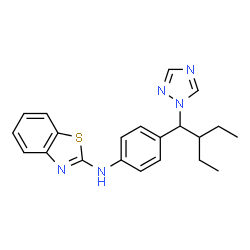 ChemSpider 2D Image | Talarozole | C21H23N5S