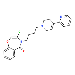 ChemSpider 2D Image | Piclozotan | C23H24ClN3O2