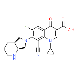 ChemSpider 2D Image | Pradofloxacin | C21H21FN4O3