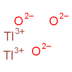 ChemSpider 2D Image | oxygen(2-);thallium(3+) | O3Tl2