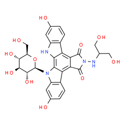 ChemSpider 2D Image | edotecarin | C29H28N4O11
