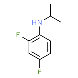 ChemSpider 2D Image | 2,4-Difluoro-N-isopropylaniline | C9H11F2N