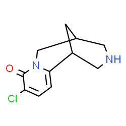 ChemSpider 2D Image | 5-Chloro-7,11-diazatricyclo[7.3.1.0~2,7~]trideca-2,4-dien-6-one | C11H13ClN2O