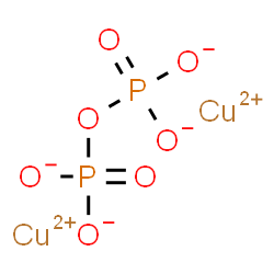 ChemSpider 2D Image | Cupric pyrophosphate | Cu2O7P2