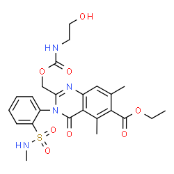 ChemSpider 2D Image | Sad-448 | C24H28N4O8S
